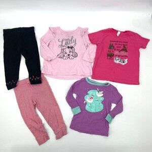 18 MONTHS Set of 5 Pieces Of Baby Girl Clothing Random Brands